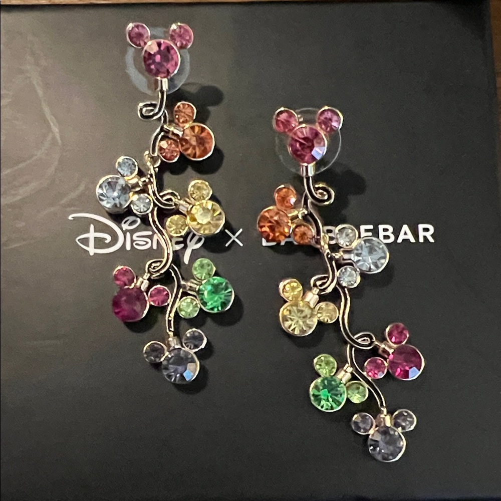 Multicolor Mickey Earrings